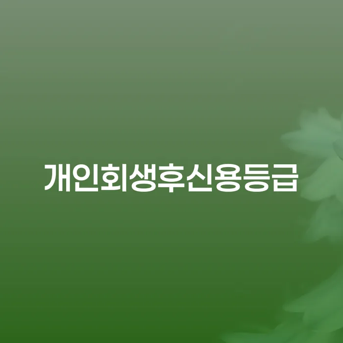 개인빚 연체 채무 신속해결방법 선택해야 하는